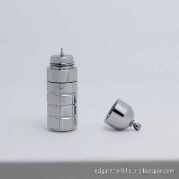 Big vapor E cigarette Stainless Steel vcan bottle to fill ego/CE4